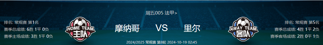 摩纳哥逆转里尔,保留前四名位置的简单介绍 摩纳哥逆转里尔,保留前四名位置的简单介绍