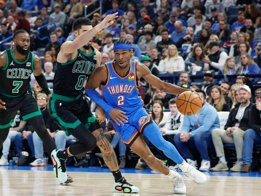 雷霆完胜凯尔特人,易建联惊艳四座 雷霆完胜凯尔特人,易建联惊艳四座