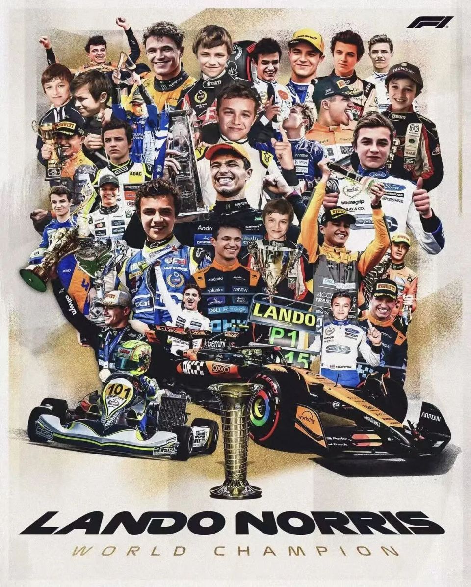 红牛二队鏖战法拉利，诺里斯统治全场